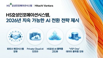 HS효성인포메이션시스템, 2026년 지속가능한 AI 전환 전략 발표